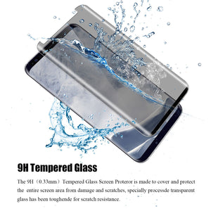 3D Anti-Spy Privacy Tempered Glass Screen Protector For Galaxy S9/S9 Plus