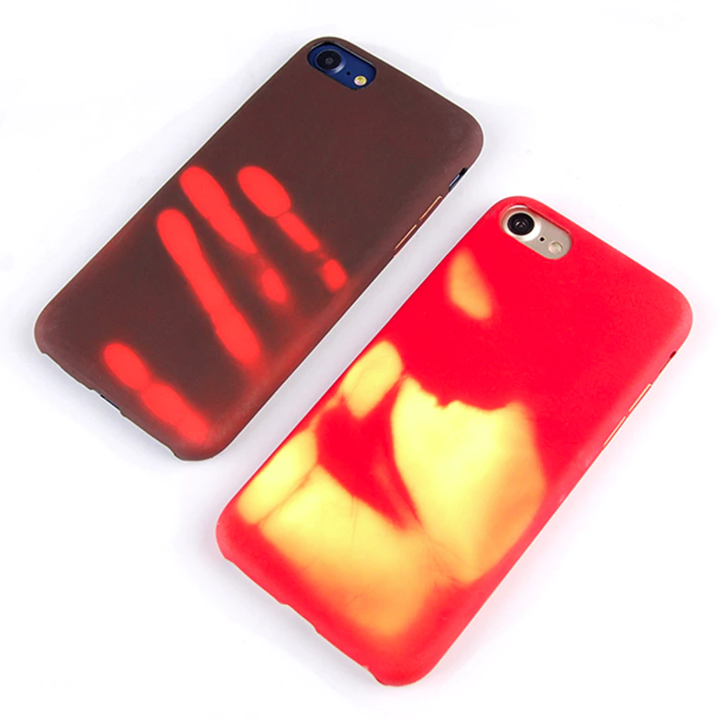 Heat Sensitive Soft TPU Case Cover for iPhone 5, 6, 7, 8, 9, X, XS and all Plus